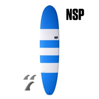 NSP Longboard Elements Blue Stripe Deck Main pic